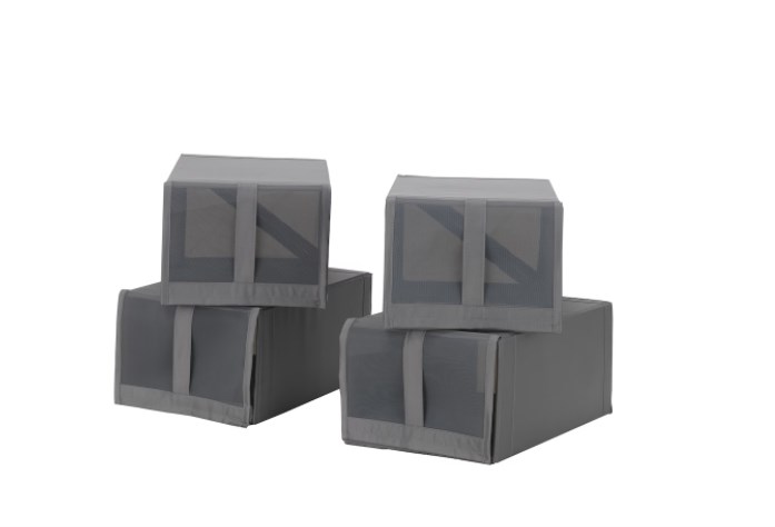 Foldable Fabric Flip Shoe Box