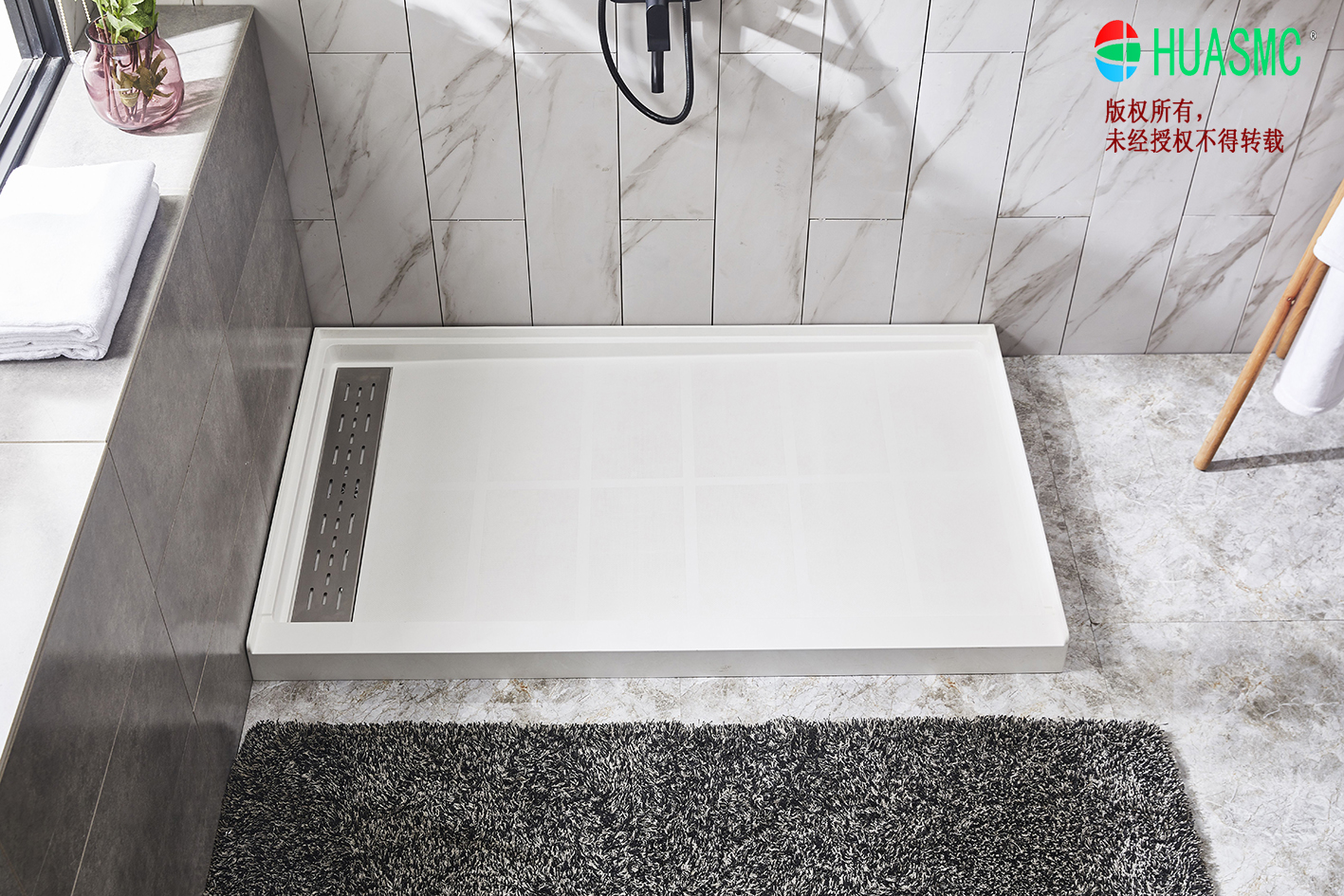 SMC American Style Shower Base GTB Series