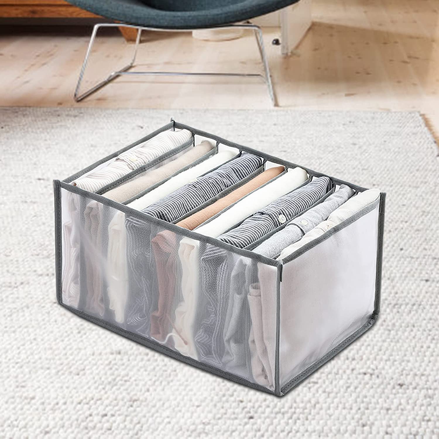 7 Grids Clothes Dividers Storage Box