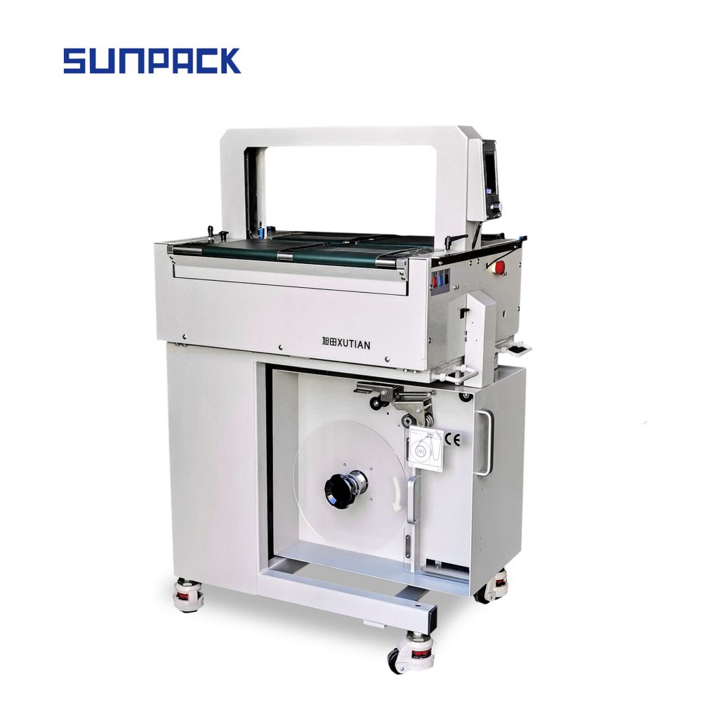 SUNPACK WK02-30CA side threading belt table banding machine