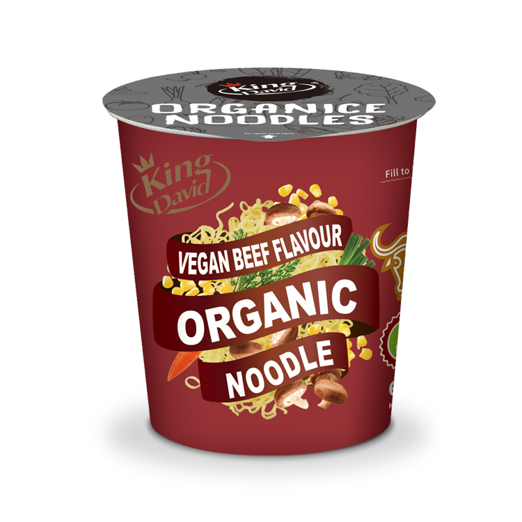 Organic cup noodles