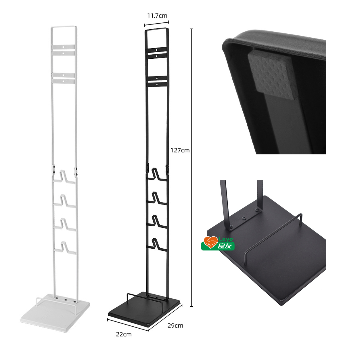 No drilling Metal Bracket Storage Stand Holder for Dysons V15 V12 V11 V10 V8 V7 Vacuum Cleaner Parts