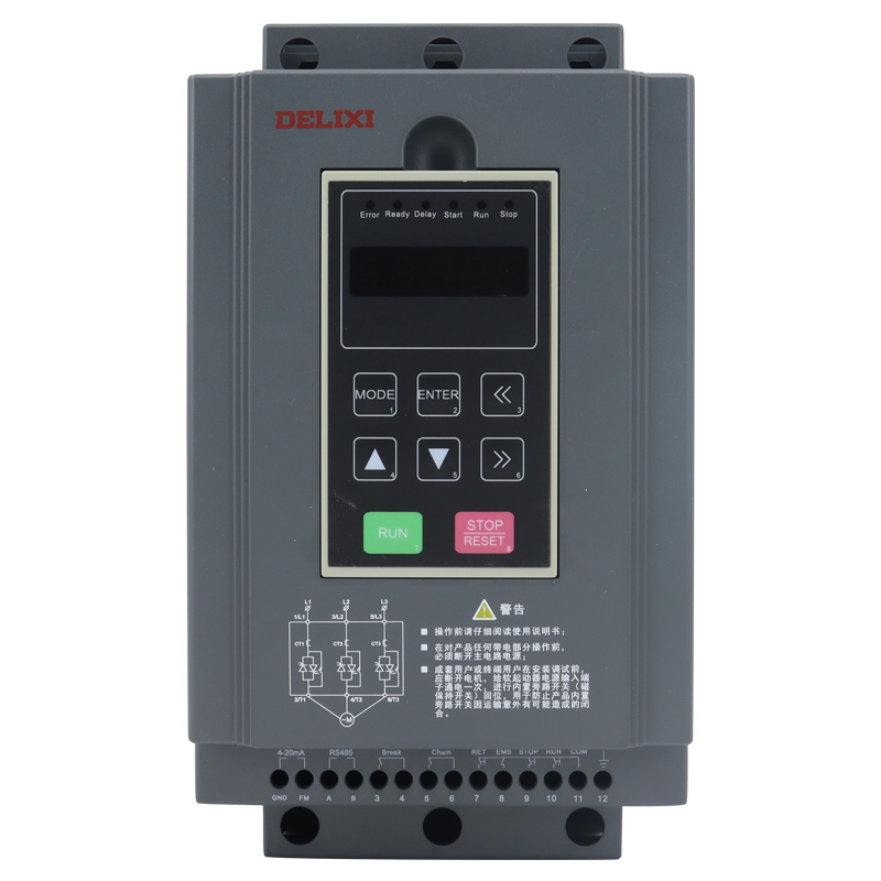 Delixi 380V/660V/690V Softstarter Water Pump Fan Conveyor Treadmill Motor Control Soft Starter
