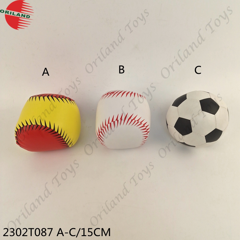 PU toy soccer rugby ball set