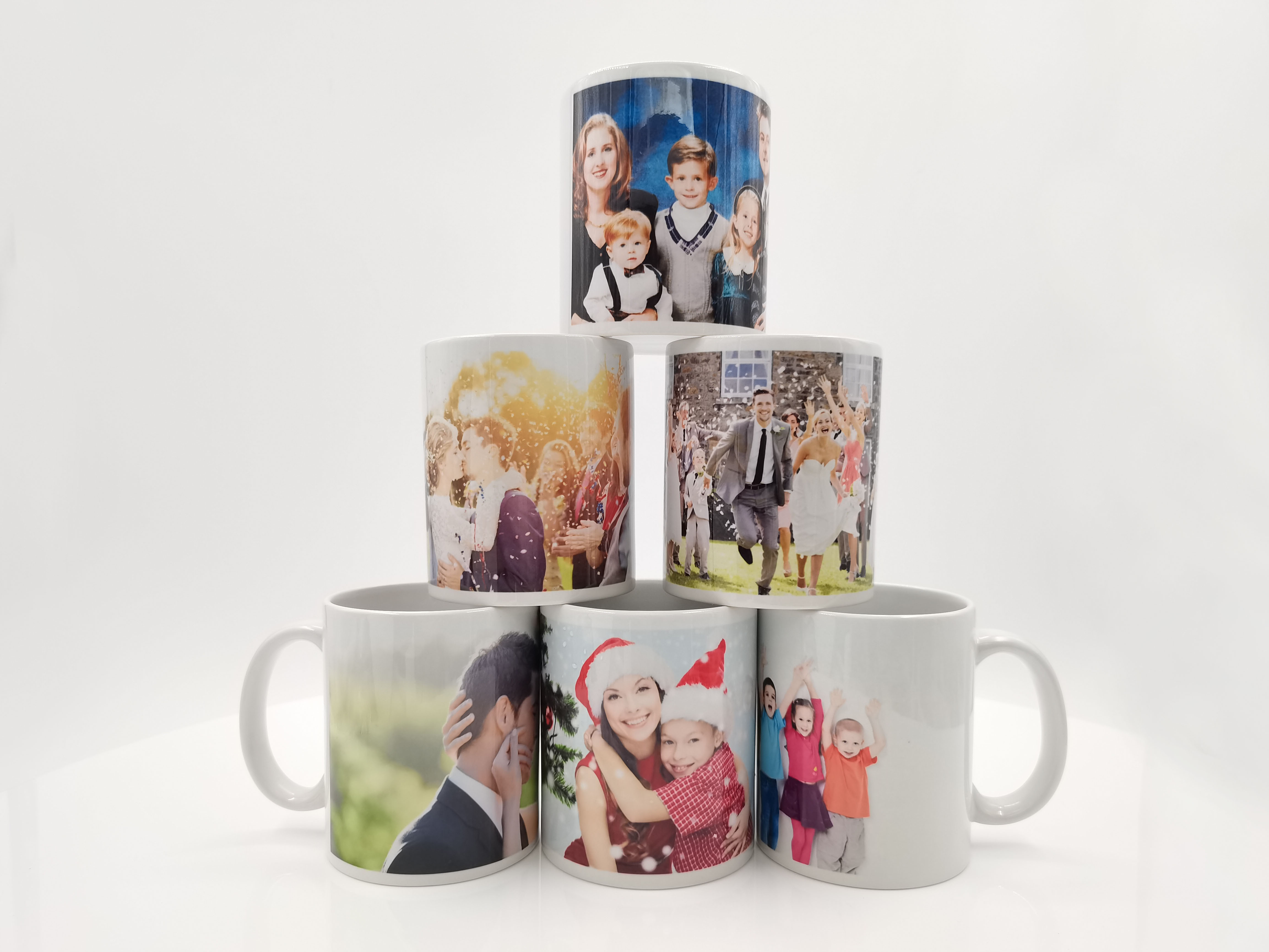 11oz White Coated Mug