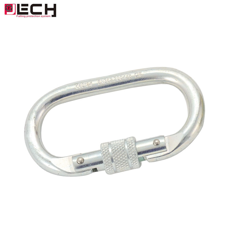 JECH CE High Quality Aluminum Rock Climbing Carabiner Color Custom