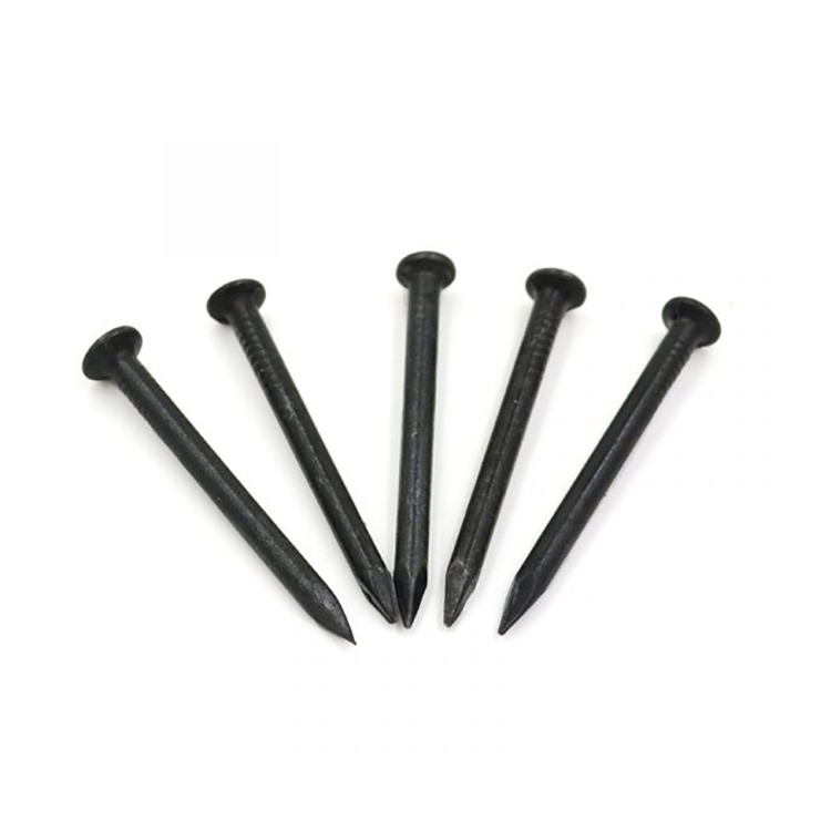 Black Concrete Nails