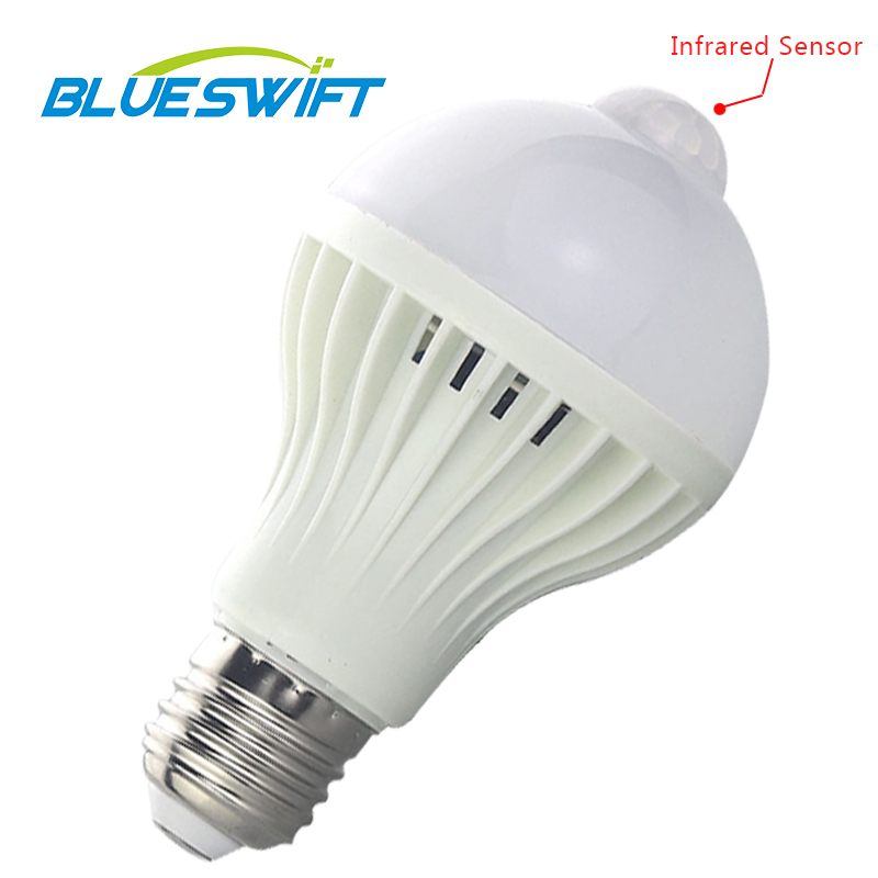 SMD Led Bulb Light LED Motion Sensor Bulb With Pir