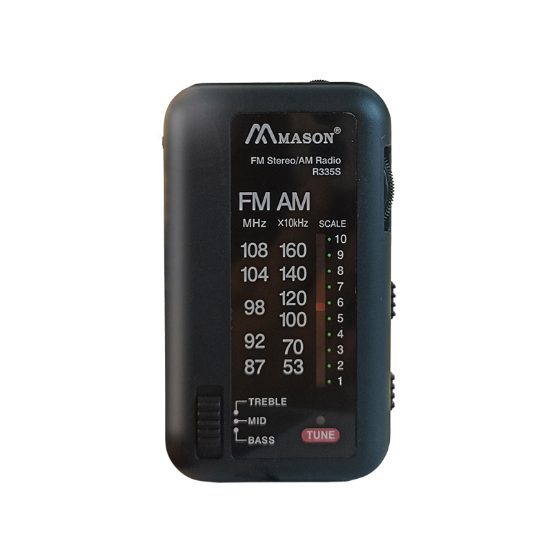 Foctory Supply Promotional Gift Good Tooling Portable AM FM Mini Radio for Indoor Outdoor