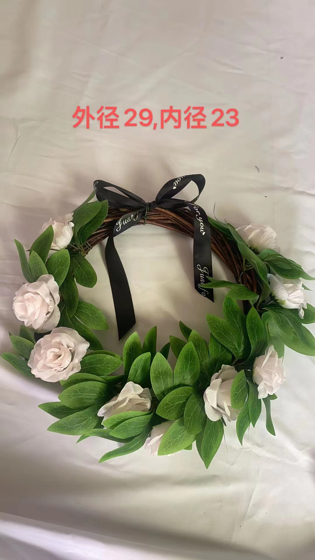 artificial leaves garland door decoration wall decaration ratten garland willow garland