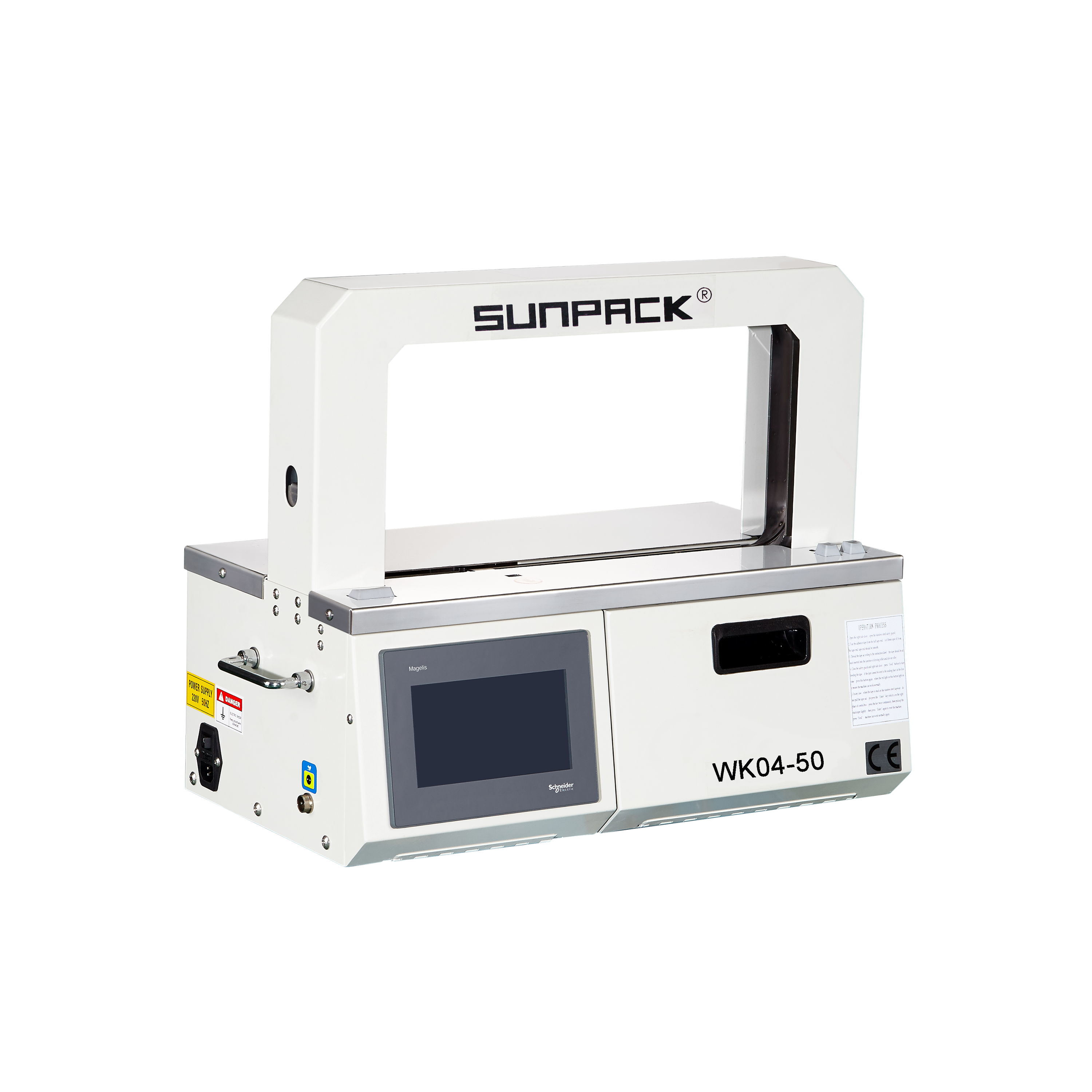 SUNPACK WK04-50 Plastic reduce and environment friendly banding machine, paper bander