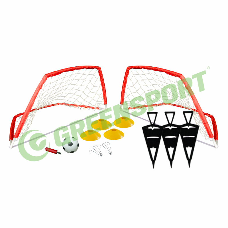 Twin Soccer Goal Training Set