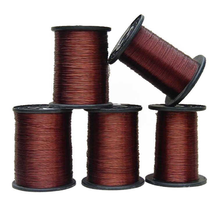 3mm Diameter High Resistance Copper Enamled Wire Coil Electric Motor Rectangular Enamelled Wire