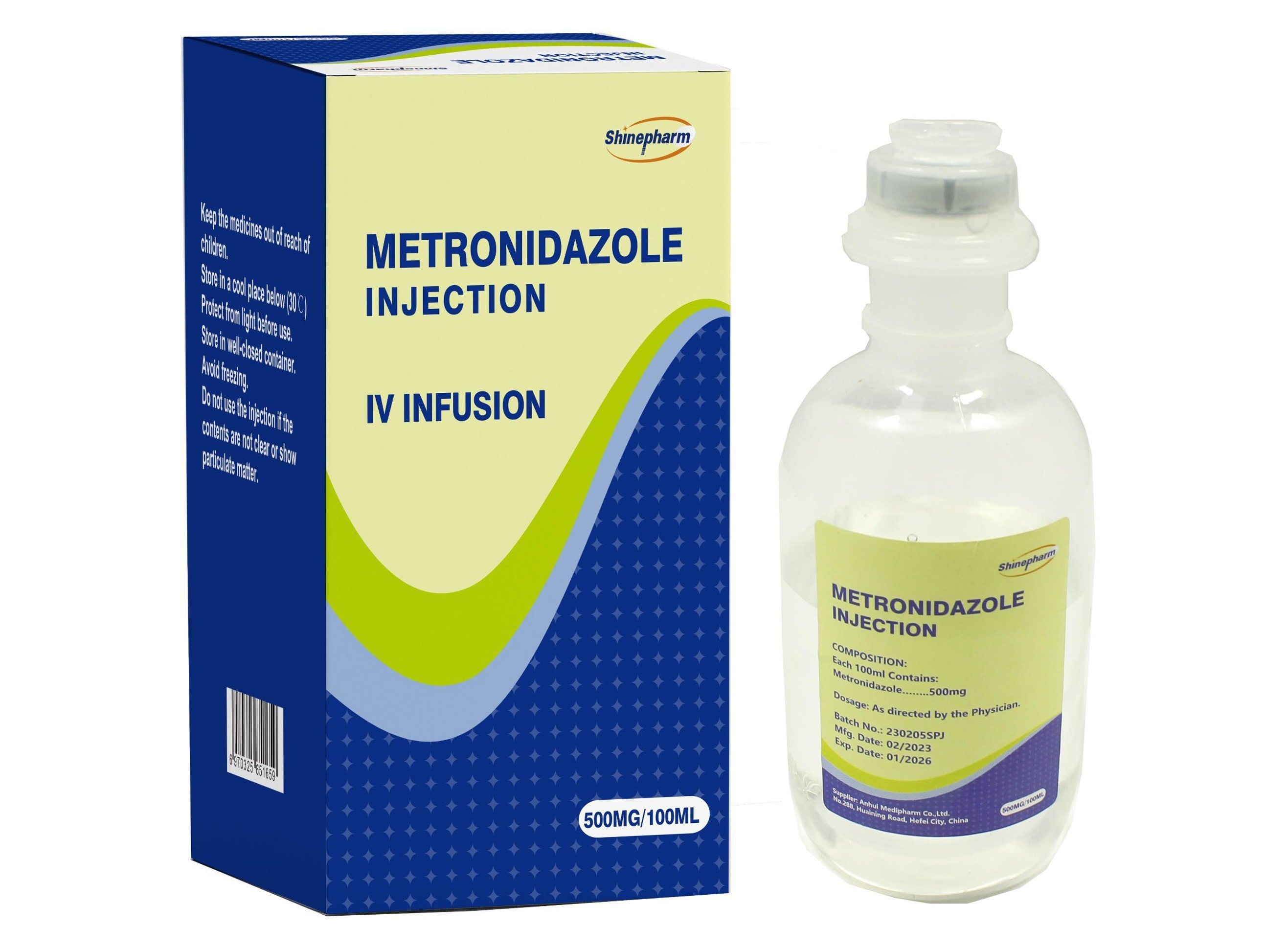 Metronidazole Injection 500mg 100ml