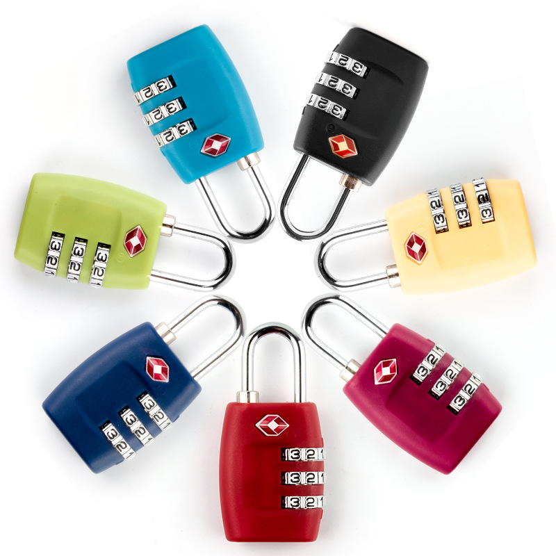 TSA combination padlock