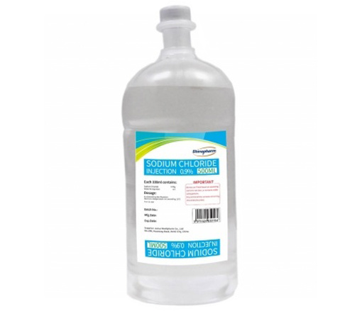 Sodium Chloride Injection 0.9% 500ml