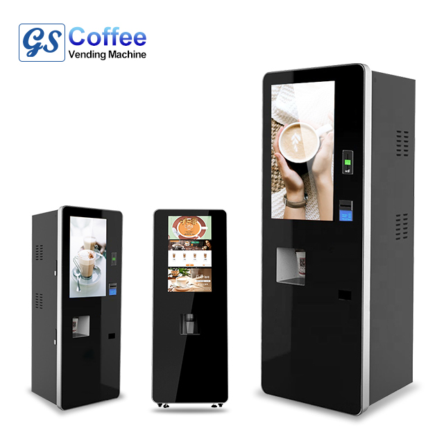 New Design Cold and Hot Coffee Maker Commercial Touch Screen Large Coffee Vending Machine