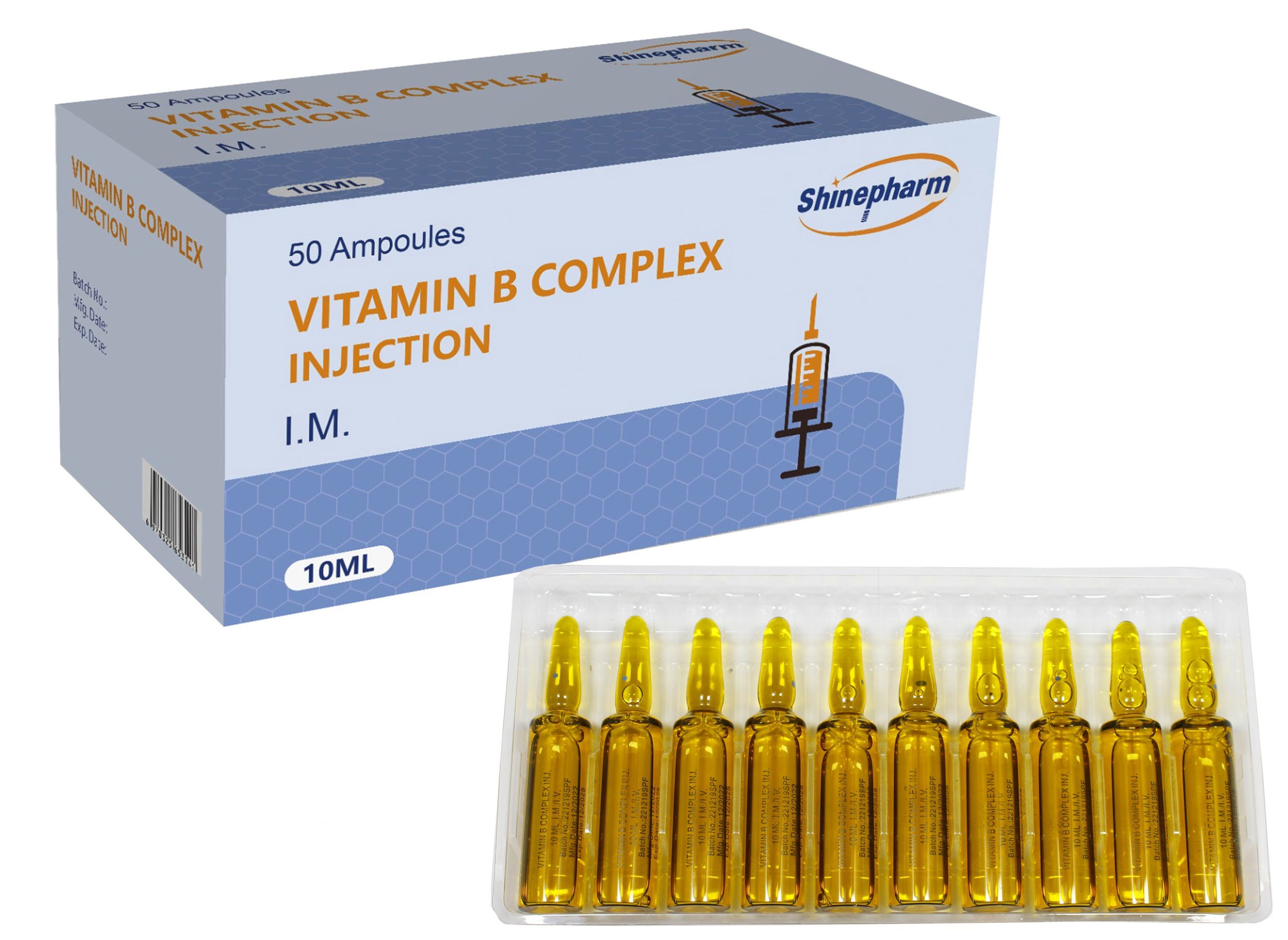 Vitamin B Complex Injection 10ml