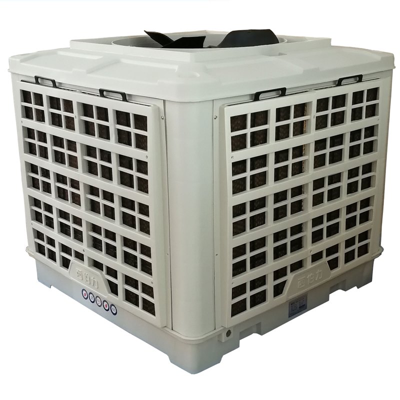 20000CMH Variable Speeds Commercial Evaporative Air Cooler PP Top Discharge Evaporative Cooler