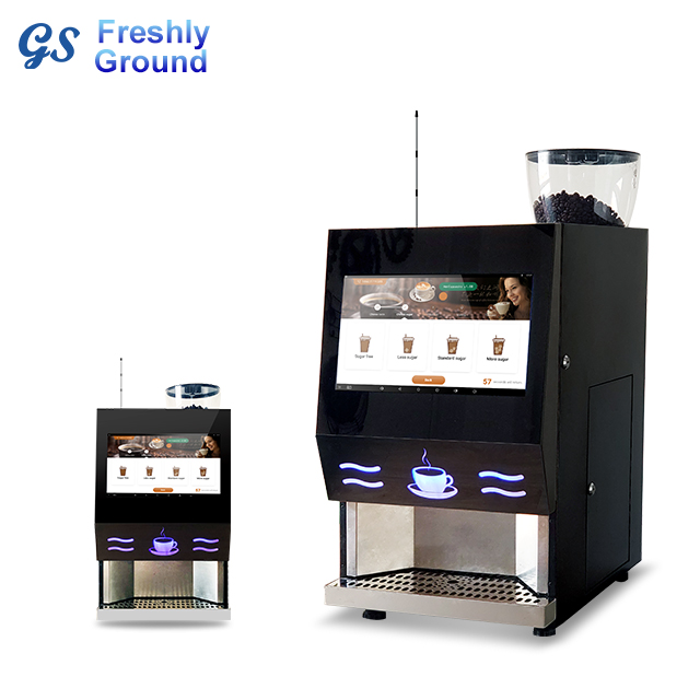 GS Office Table Top Water Dispenser for Freshly Ground Brewed Coffee Vending Machine