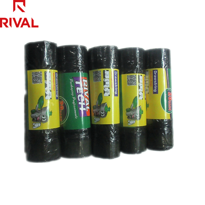 Garbage Bag 100% Biodegradable Trash Bags Cornstarch Wholesale Custom Color Printed