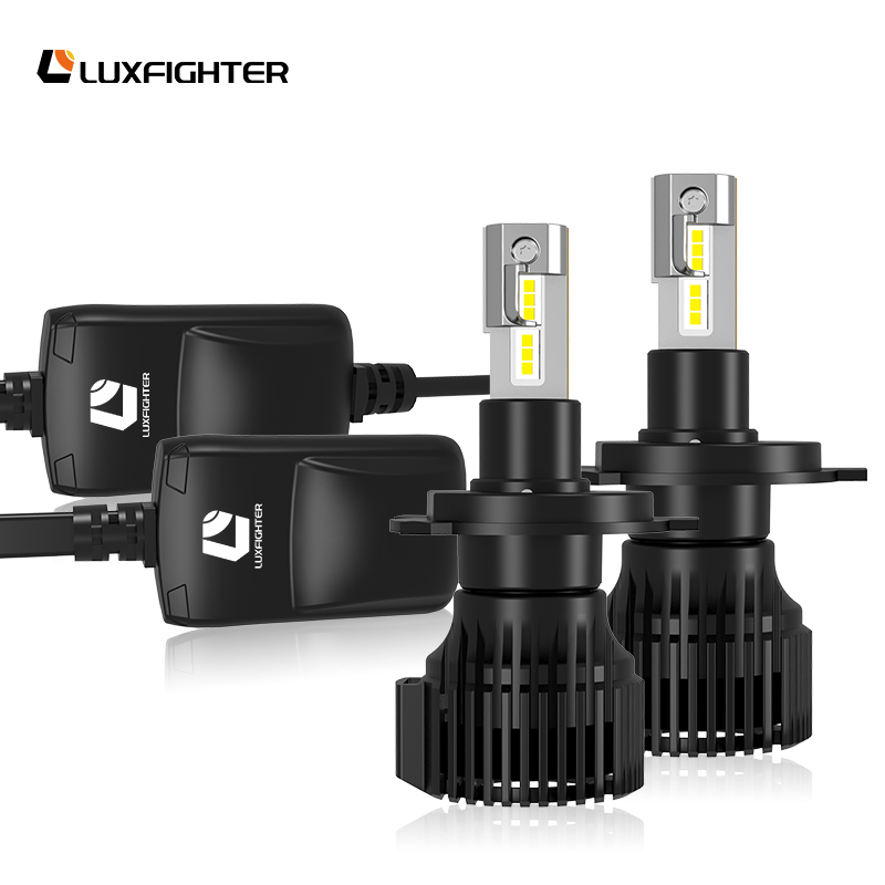 Auto parts LED head light P16 100w with fan H1 H3 H7 H11 H13 880 9005 9006 9007 H4 headlight bulb