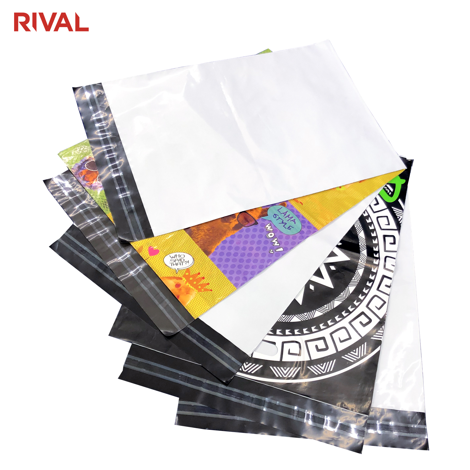 Custom logo biodegradable bags plastic mailer shipping bag for clothing envelop mailing bags