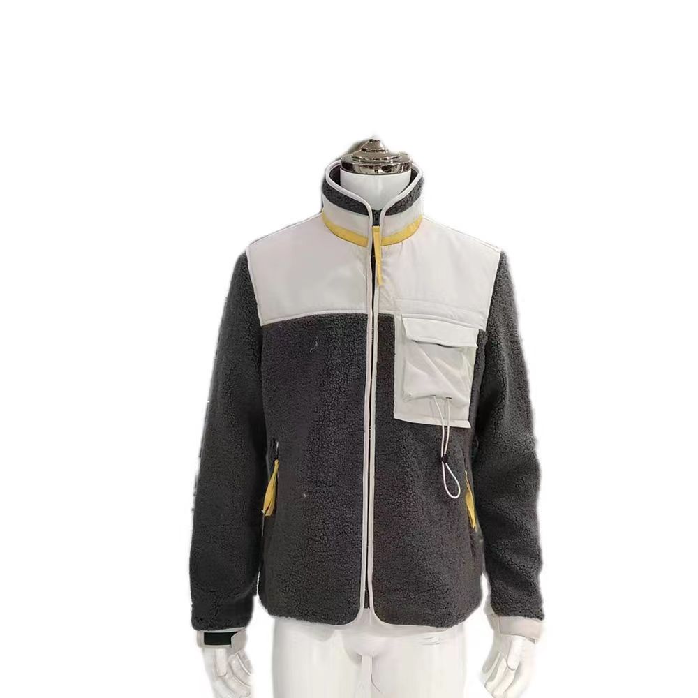 MEN'S imitated sherpa jacket
