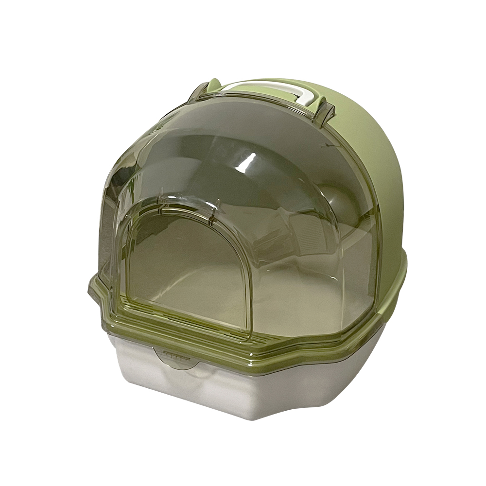 Pet Product Clean Up Cat Litter Box Large Space Cleaning Plastic Cat Toilet