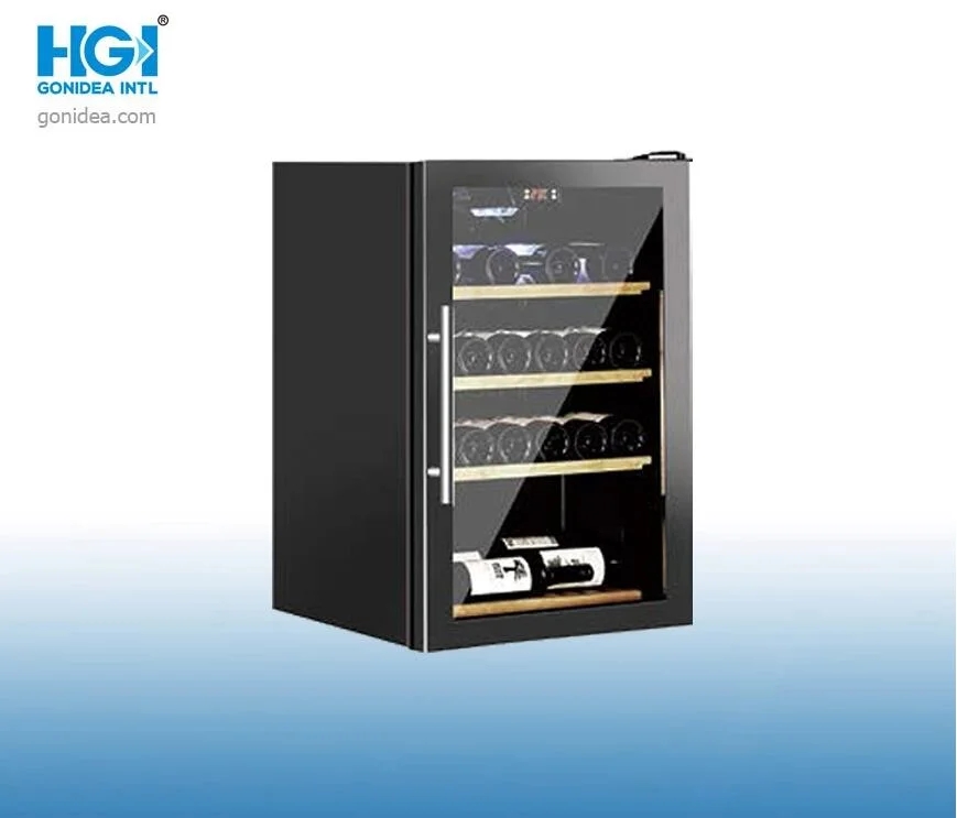 Energy Saving Glass Door Red Wine Fridge Storage Showcase Jc-115laa-C1