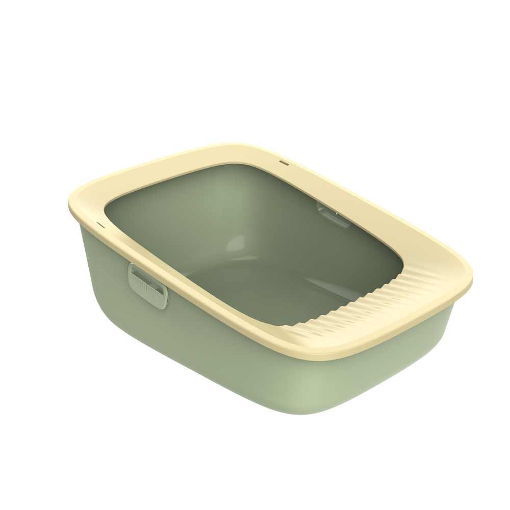 Wholesale Customized Cat Toilet Pet Plastic Thickened Cat Litter Box