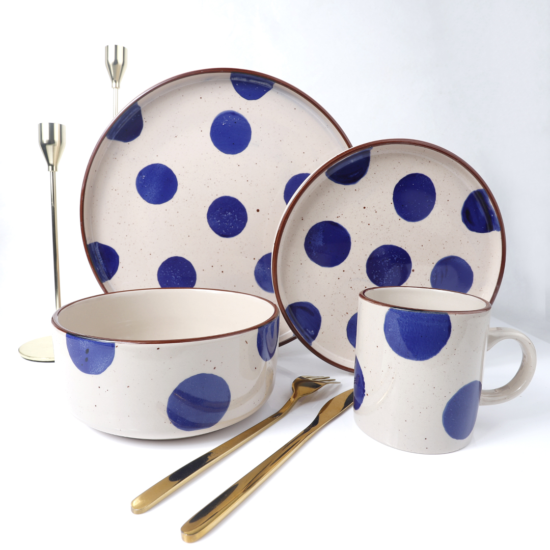 16 pcs stoneware dinner set