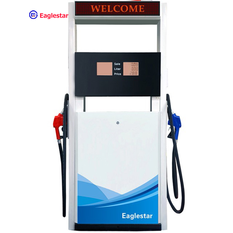 EG1 fuel dispenser suction or submersible type top canopy or low without canopy submersible type