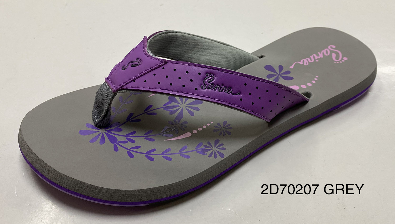 Special Dual-Color TPR Sole Woven Strap Flip-Flop