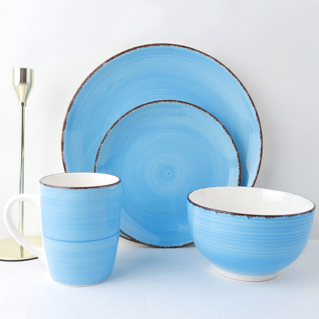 16 pcs stoneware dinner set
