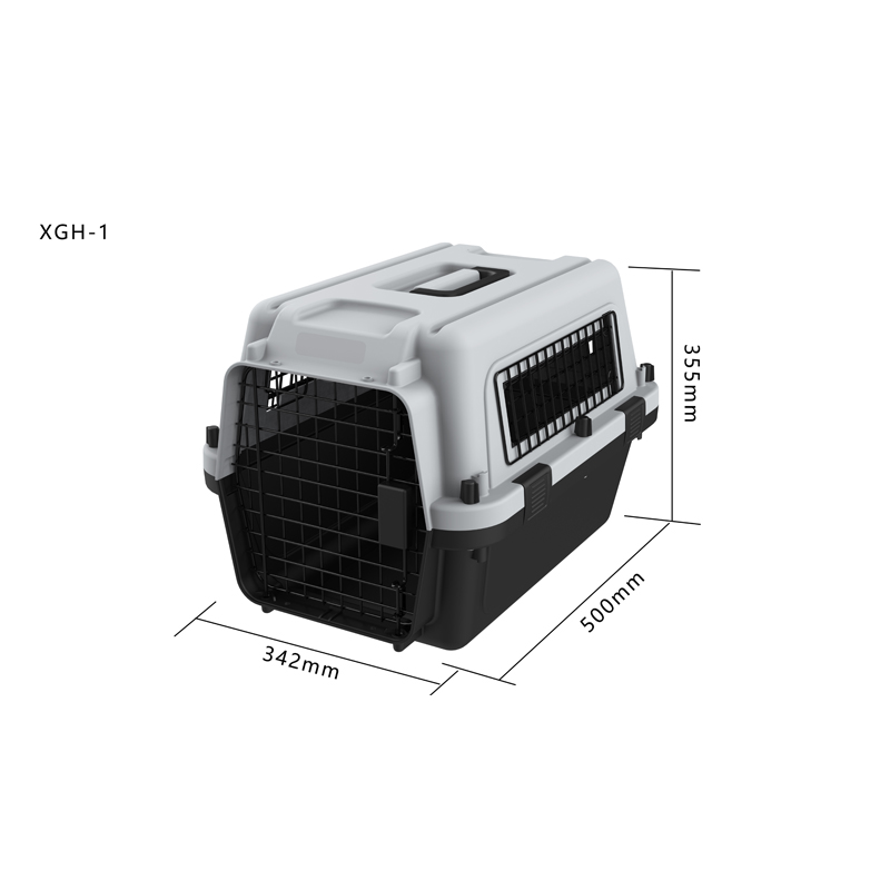 Safe Double Door Design Cat Dog Carrying Case Super Large Space Pet Air Transport Box