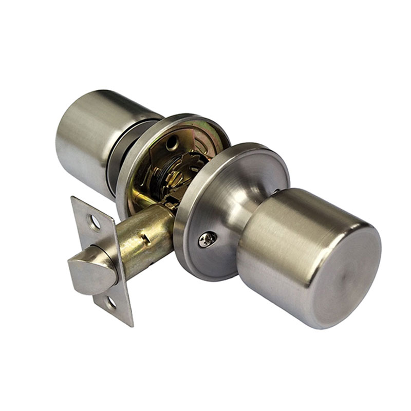 Entry Door Knob Lock with Tubular Style