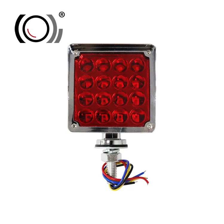 MOXI wholesale LED Taillights Flash Red And Yellow Color Side Light For Truck and Car