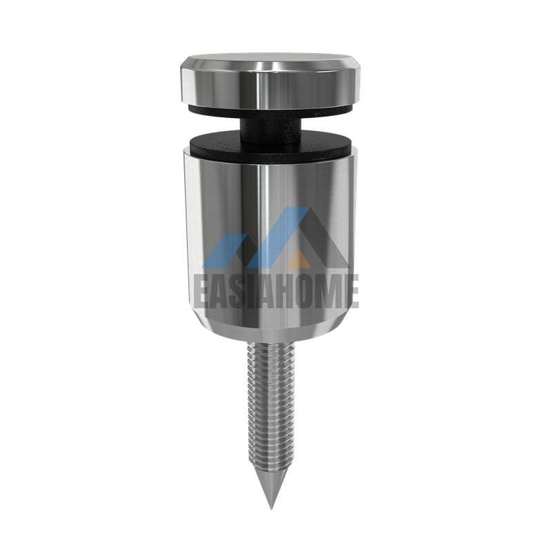 glass railing stainless steel glass spigot clamps standoffs brackets