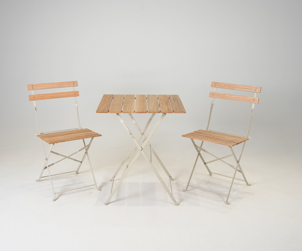 Mix wood bistro set of 3