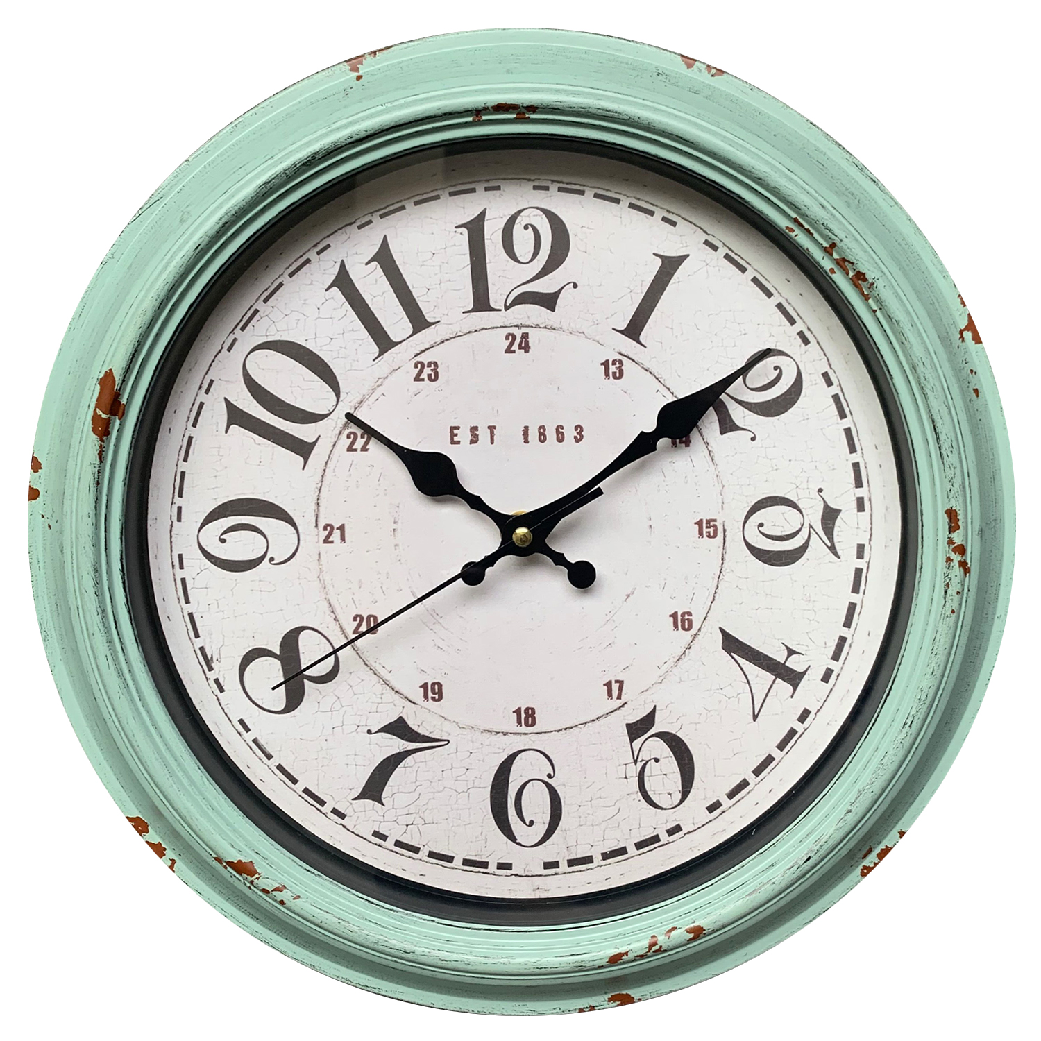 Antique plastic wall clock