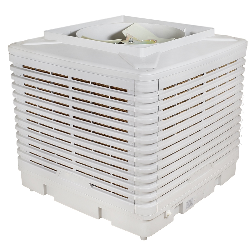 30000CMH Single Speed Industrial Evaporative Air Cooler PP Top Discharge Evaporative Cooler 380V