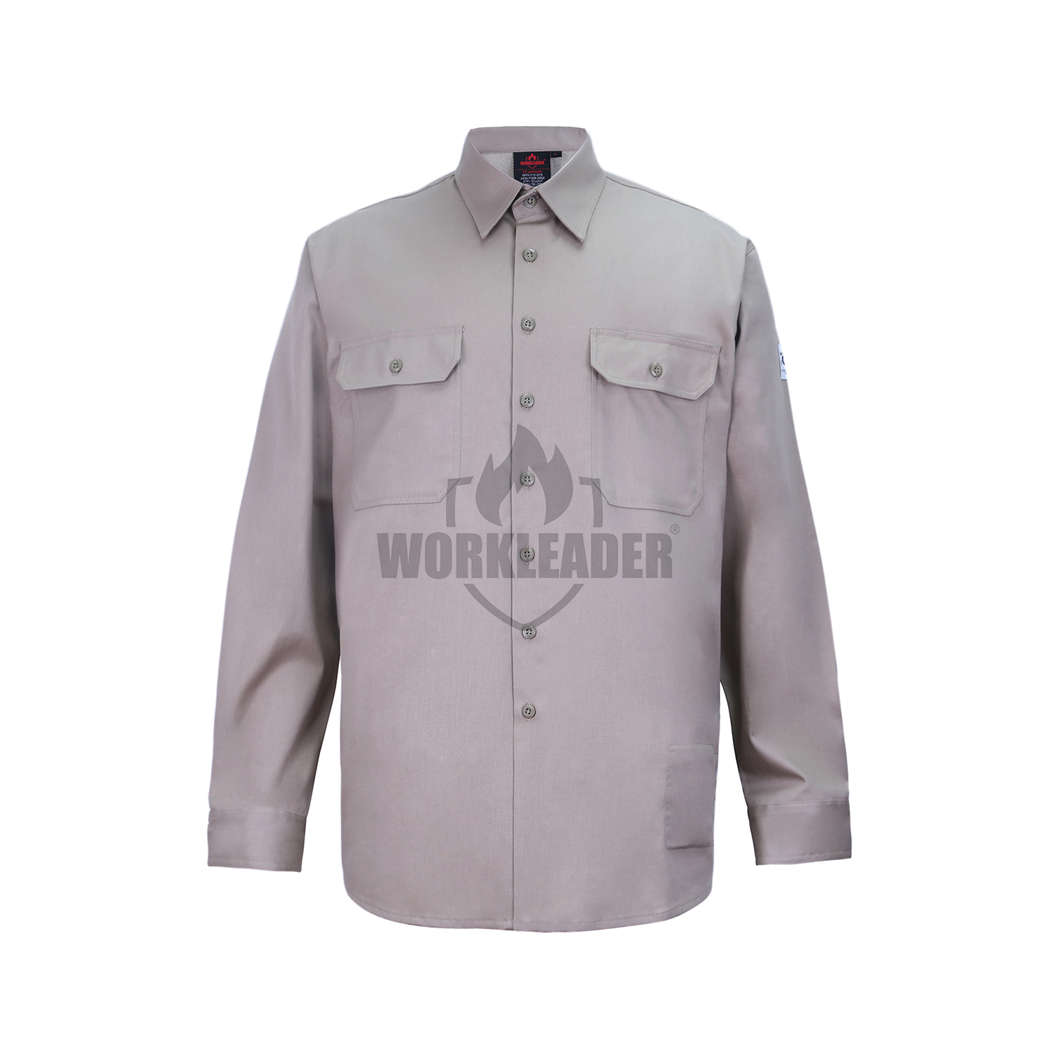 Flame retardant vented shirt