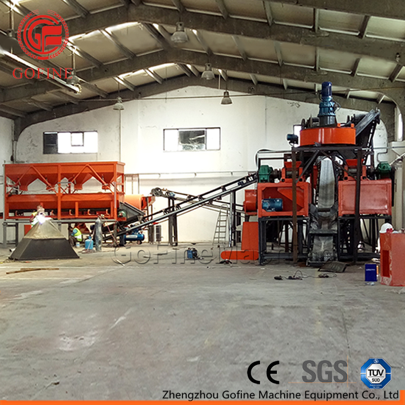 Gofine extrusion granulation production line with NPK urea compound fertilizer high output