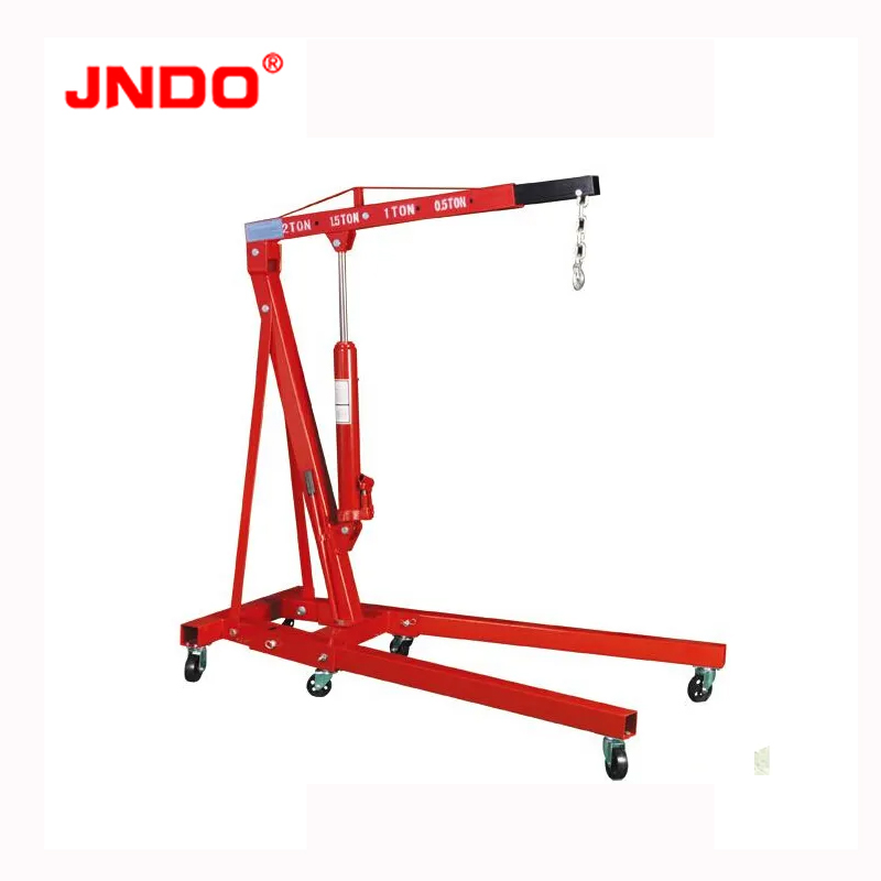 Hydraulic engine crane