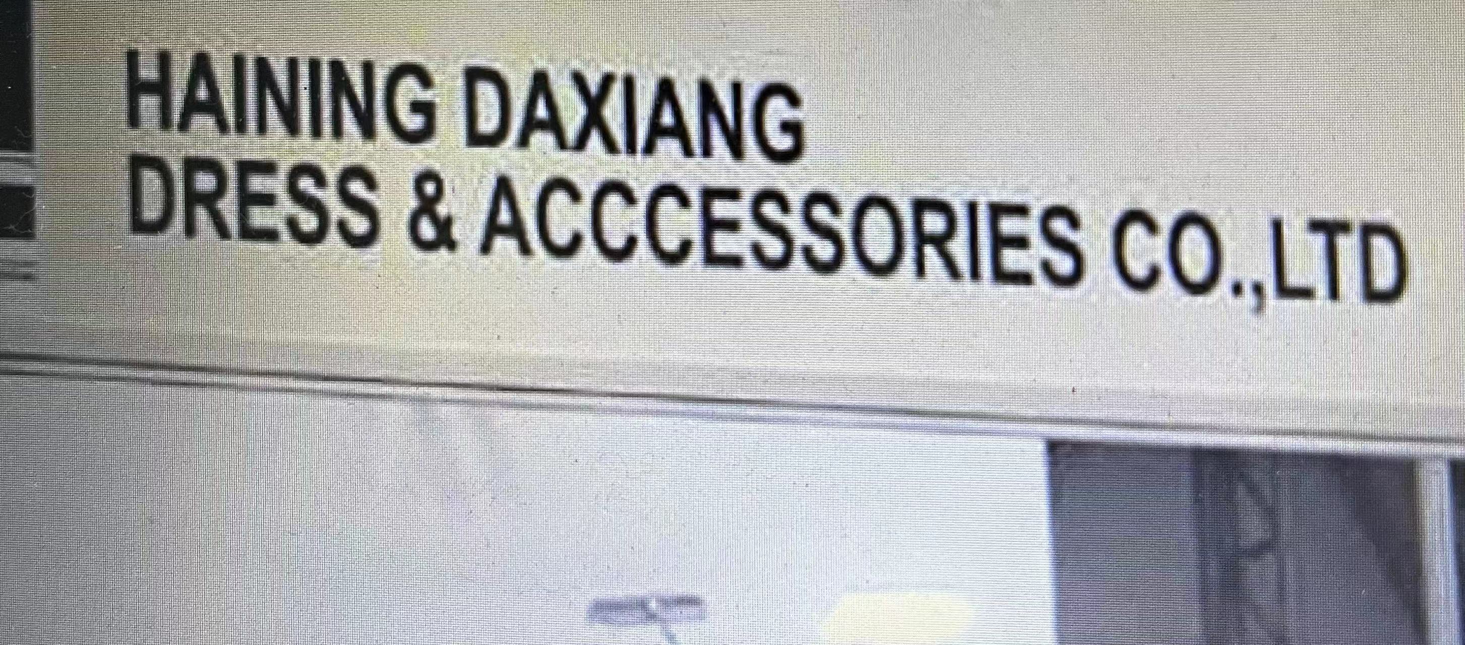 Haining Daxiang Clothing Co., Ltd.