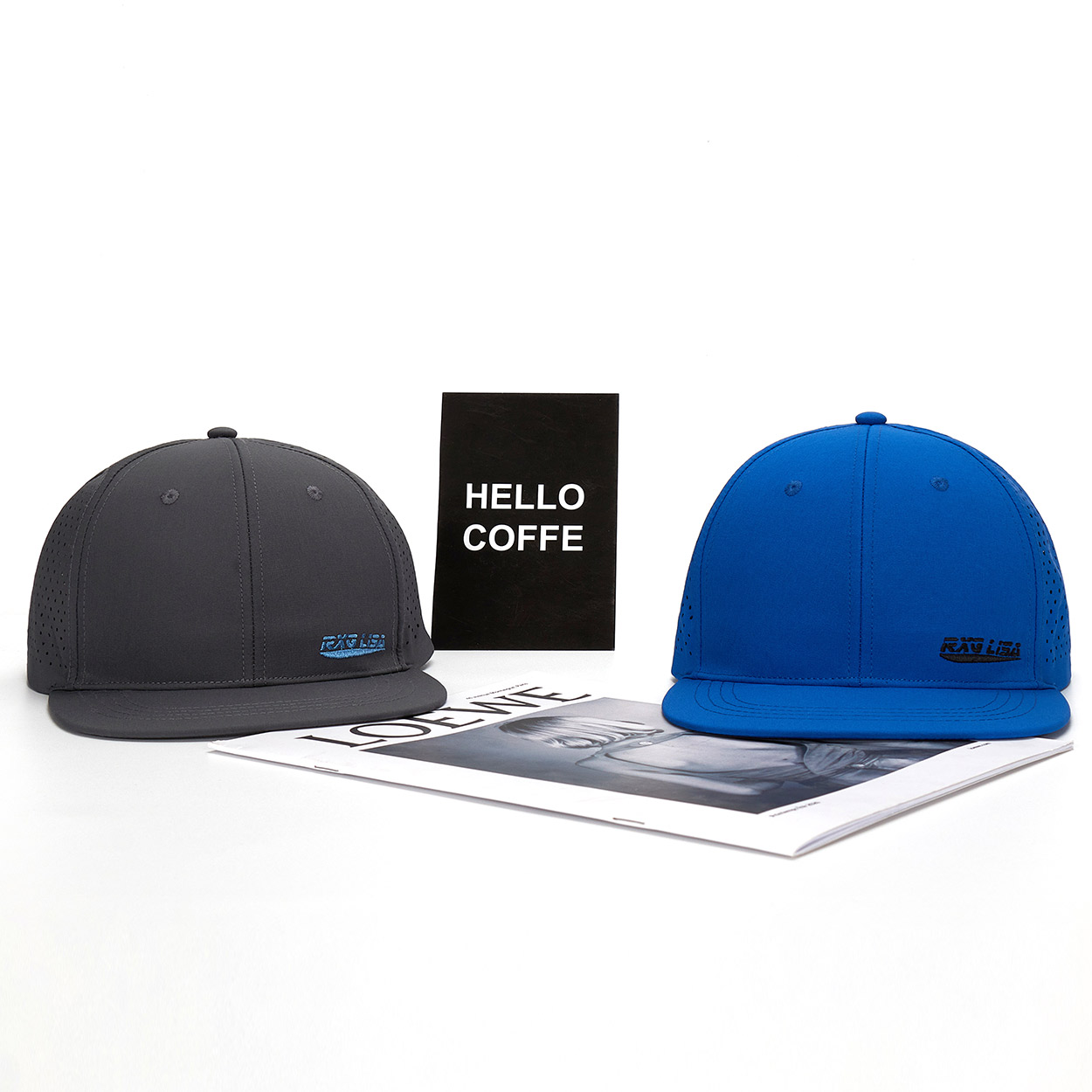 Flat duck tongue cap