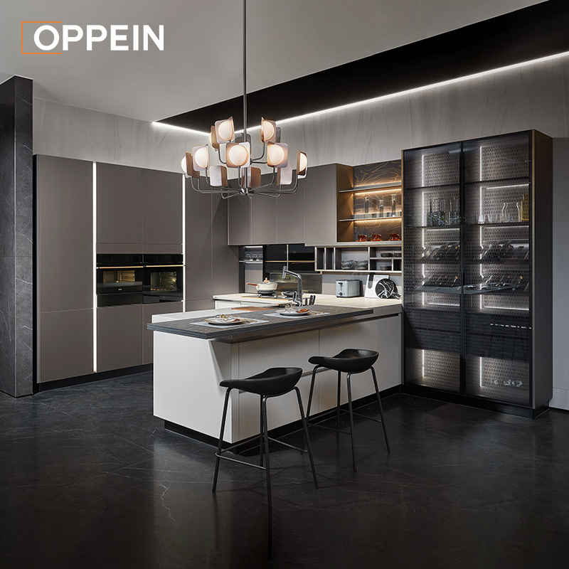 OPPEIN 2023 new modern luxury kitchen cabinets