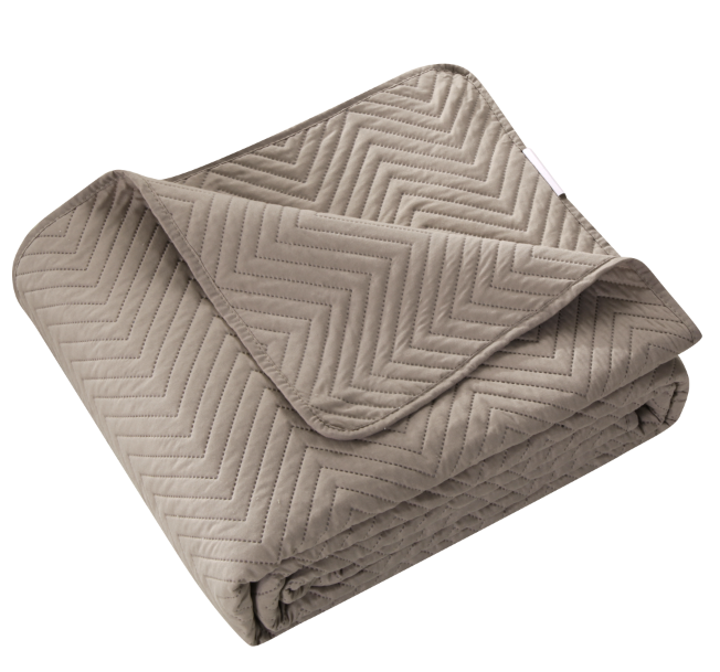 Microfiber ultrasonic bedspread set