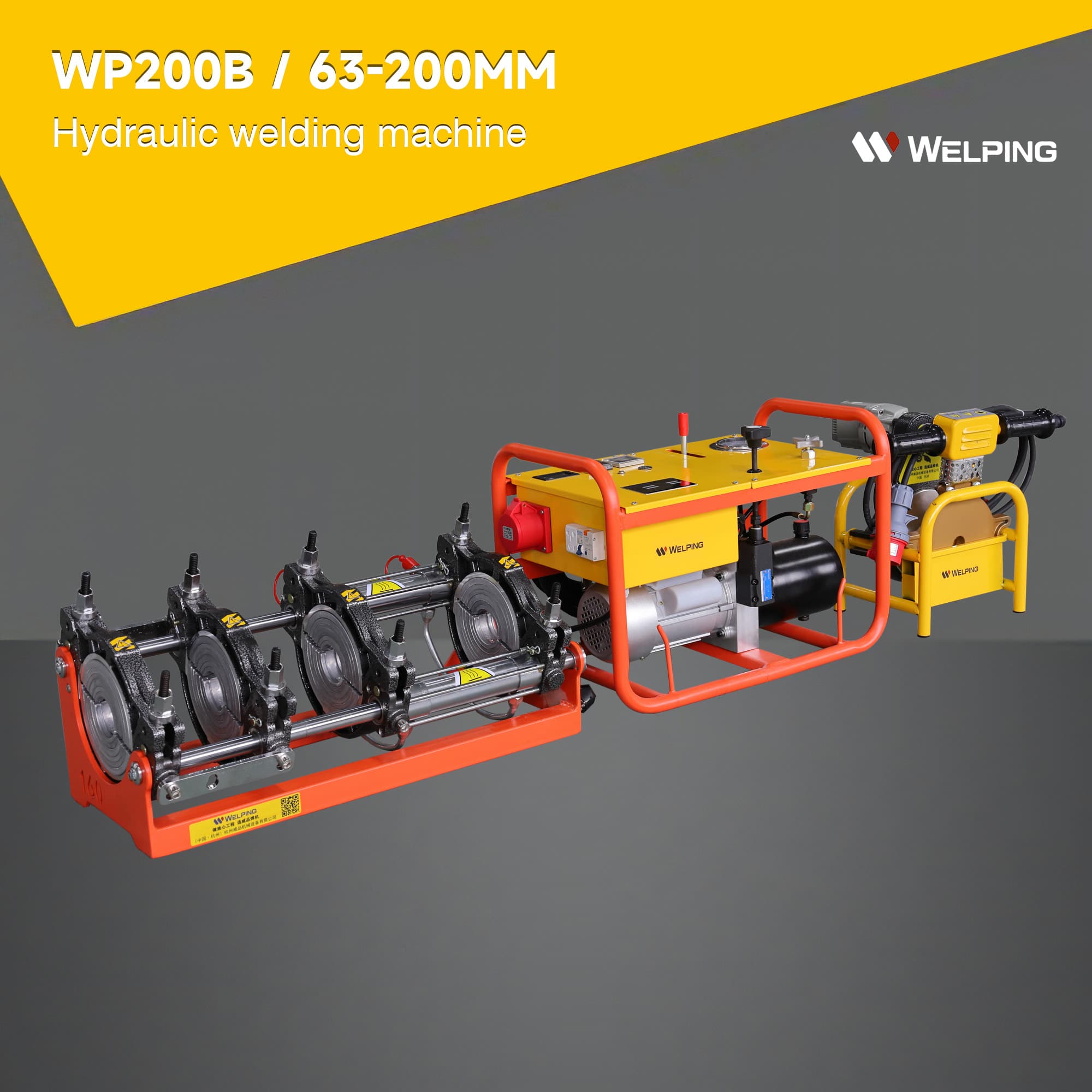 Butt fusion welding machine